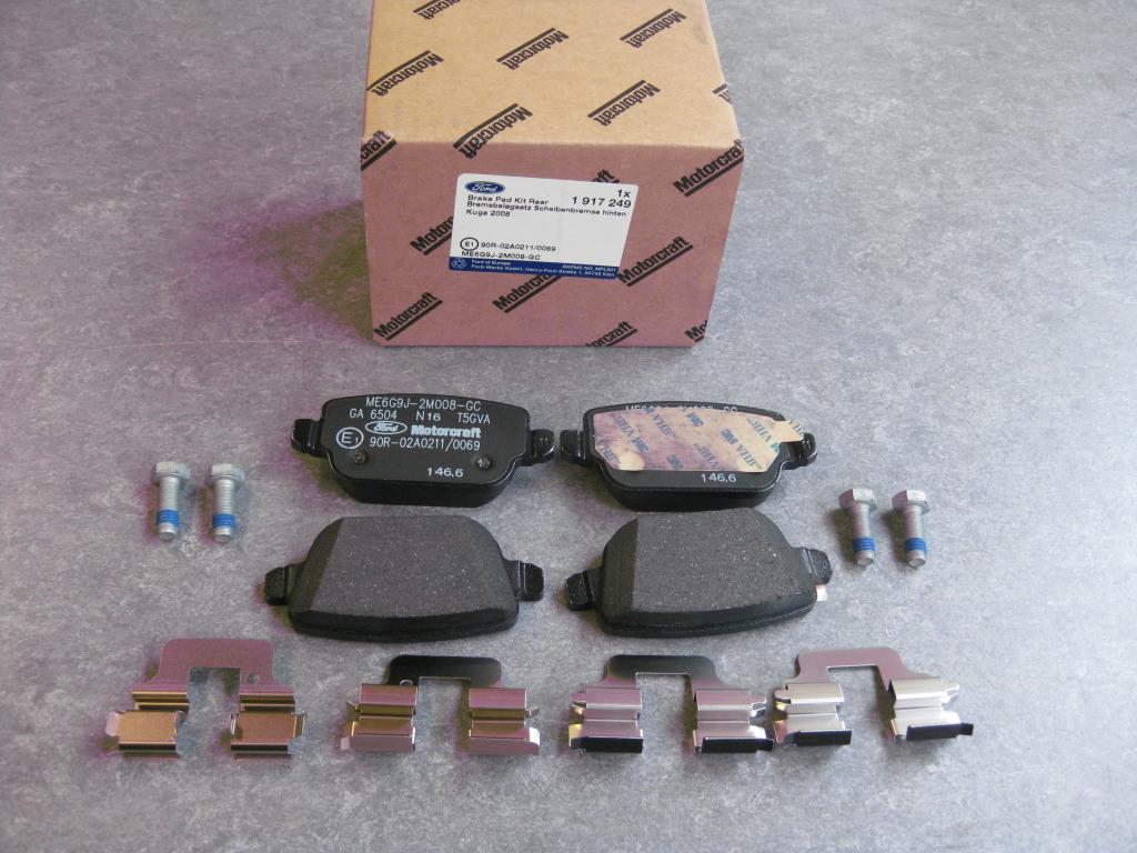 Bild des Artikels Bremsklötze für Ford Kuga 2008-2012, Hinterachse