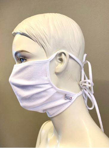 Bild des Artikels Schutzmaske Schnürverschluss Mund - Nasen - Maske waschbar mit Abperlschutzbeschichtung 1 Stück
