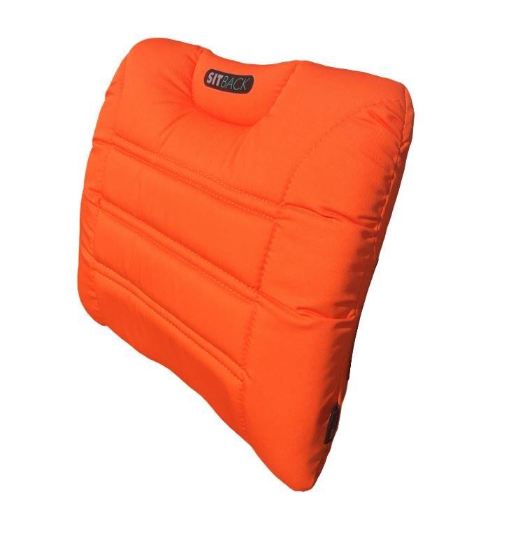 Bild des Artikels SITBACK AIR Fahrzeug Rückenkissen mit aufblasbarem Luftkissen neon orange