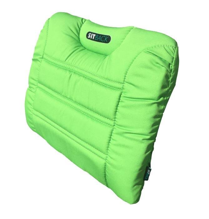 Bild des Artikels SITBACK AIR Fahrzeug Rückenkissen mit aufblasbarem Luftkissen apfel grün