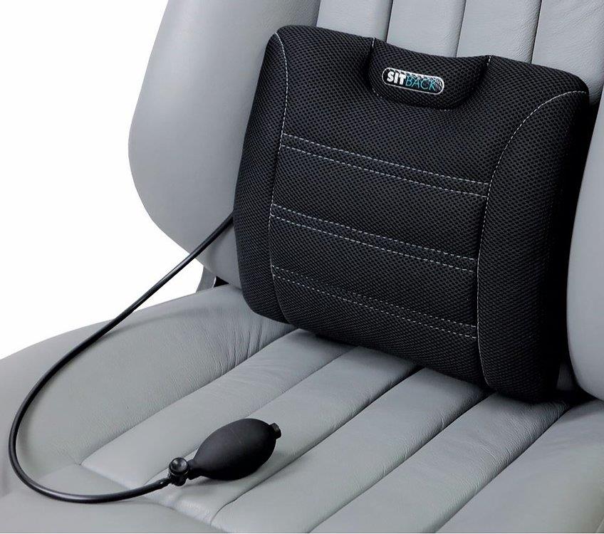 Bild des Artikels SITBACK AIR Fahrzeug Rückenkissen mit aufblasbarem Luftkissen 3D black
