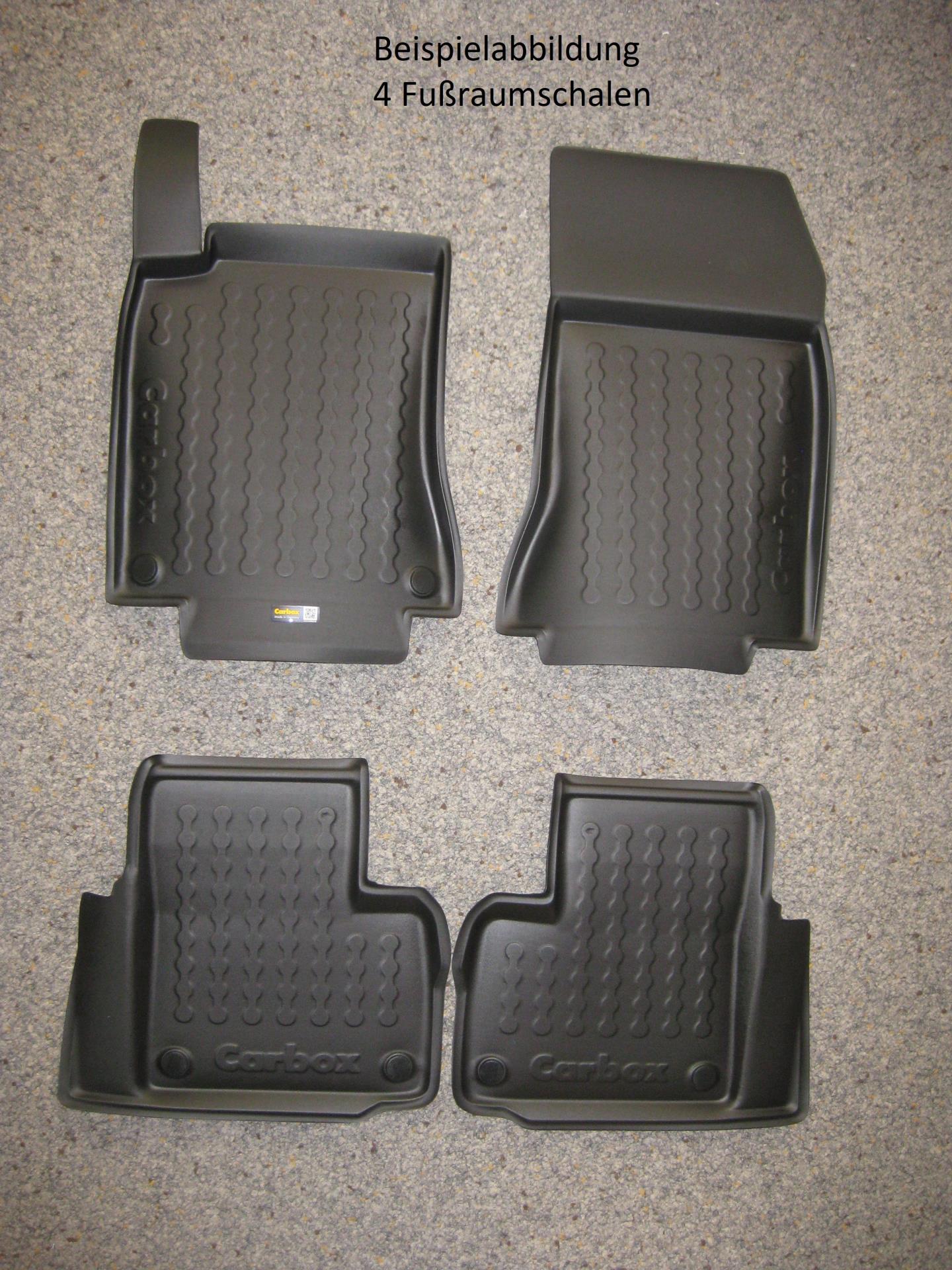 Bild des Artikels Carbox FLOOR 4 Fußraumschalen vorne und hinten für Audi A3 (8P) BJ 2003-2012 Schrägheck