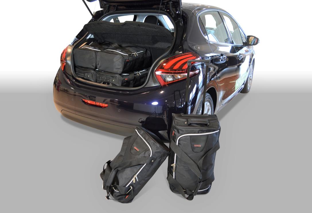 Bild des Artikels Reisetaschenset 3 Rollentaschen 3 Reisetaschen für Peugeot 208 I 2012 - 2019 5-Türer Schrägheck