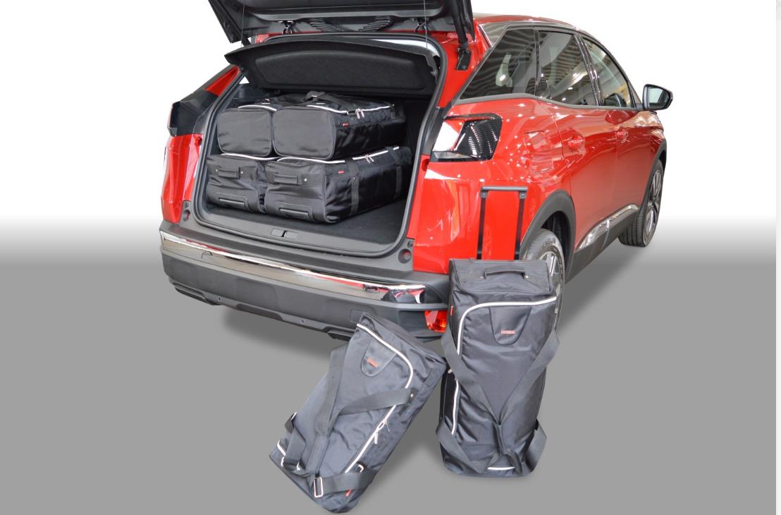 Bild des Artikels Reisetaschenset 3 Rollentaschen 3 Reisetaschen für Peugeot 3008 II Ladeboden oben ab 2016 - heute