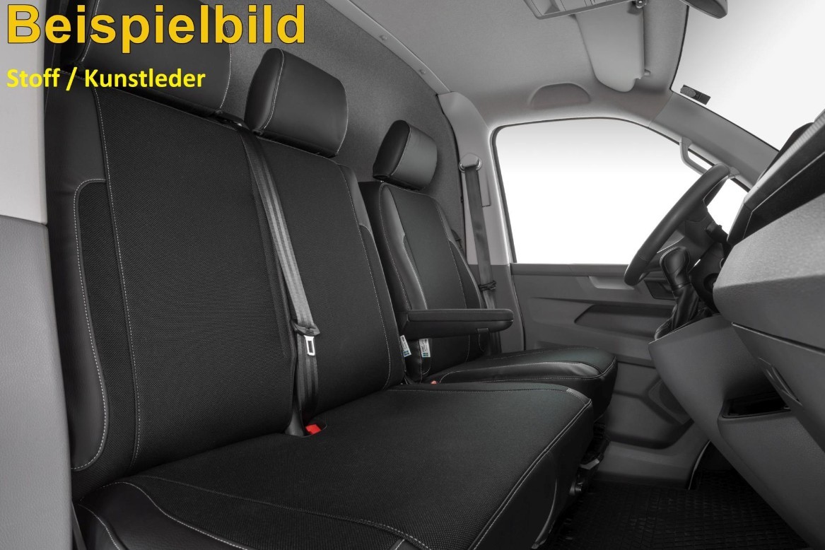 Bild des Artikels Passform Sitzbezüge für Citroen Jumper ab 08/2006 - , Fahrersitz Beifahrerbank Kopfstützen